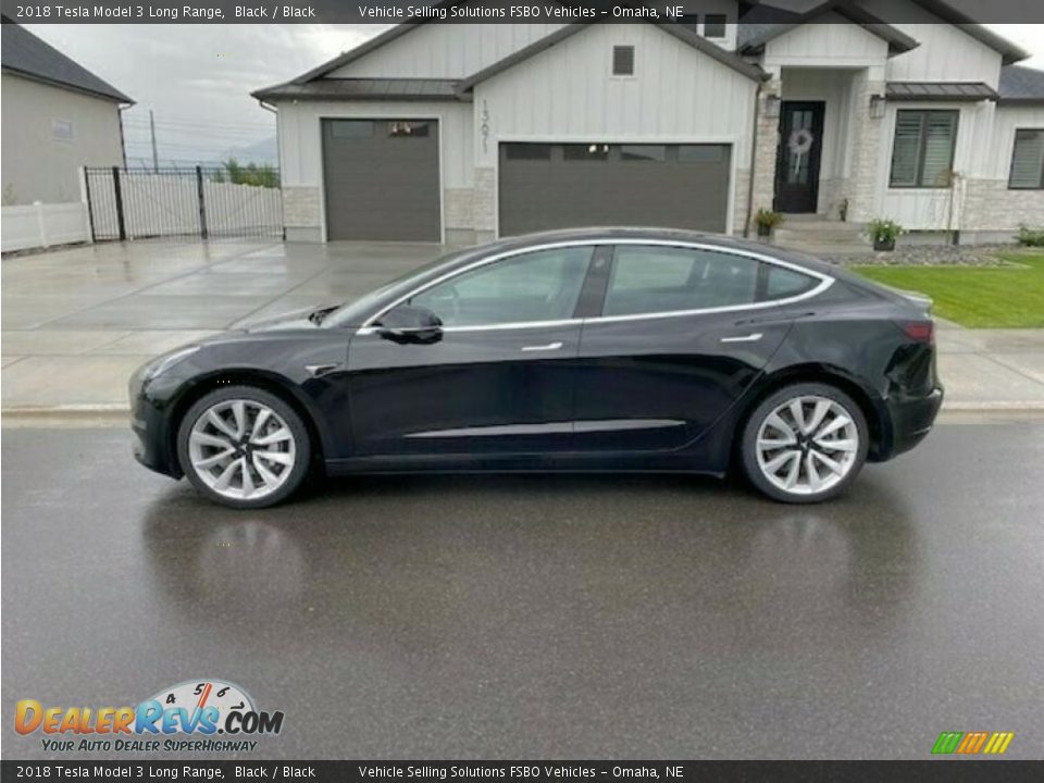 Black 2018 Tesla Model 3 Long Range Photo #2