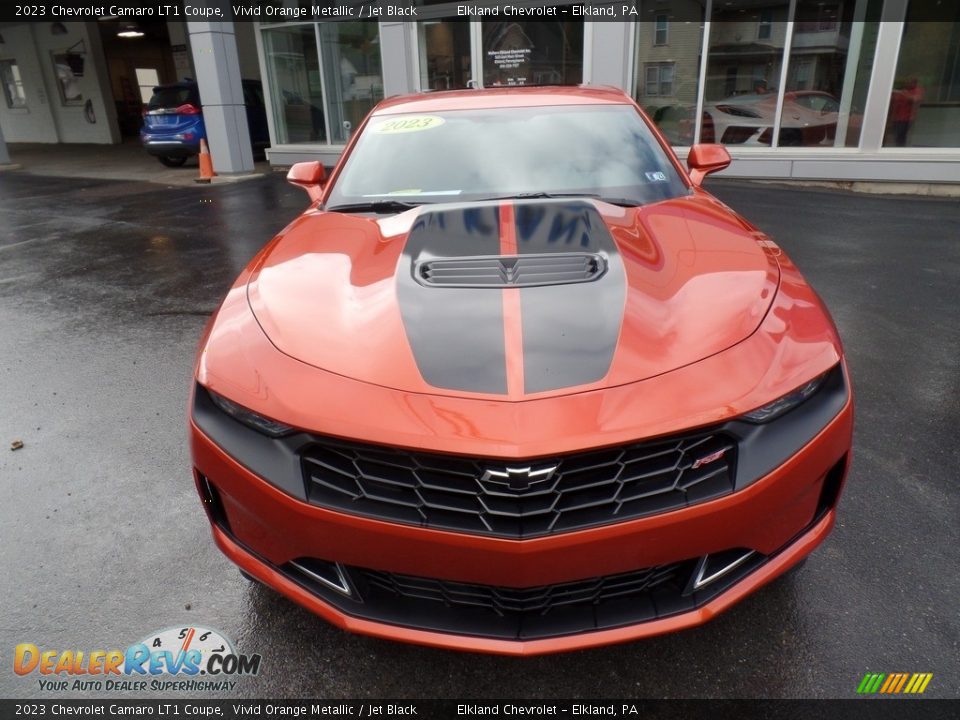 2023 Chevrolet Camaro LT1 Coupe Vivid Orange Metallic / Jet Black Photo #4