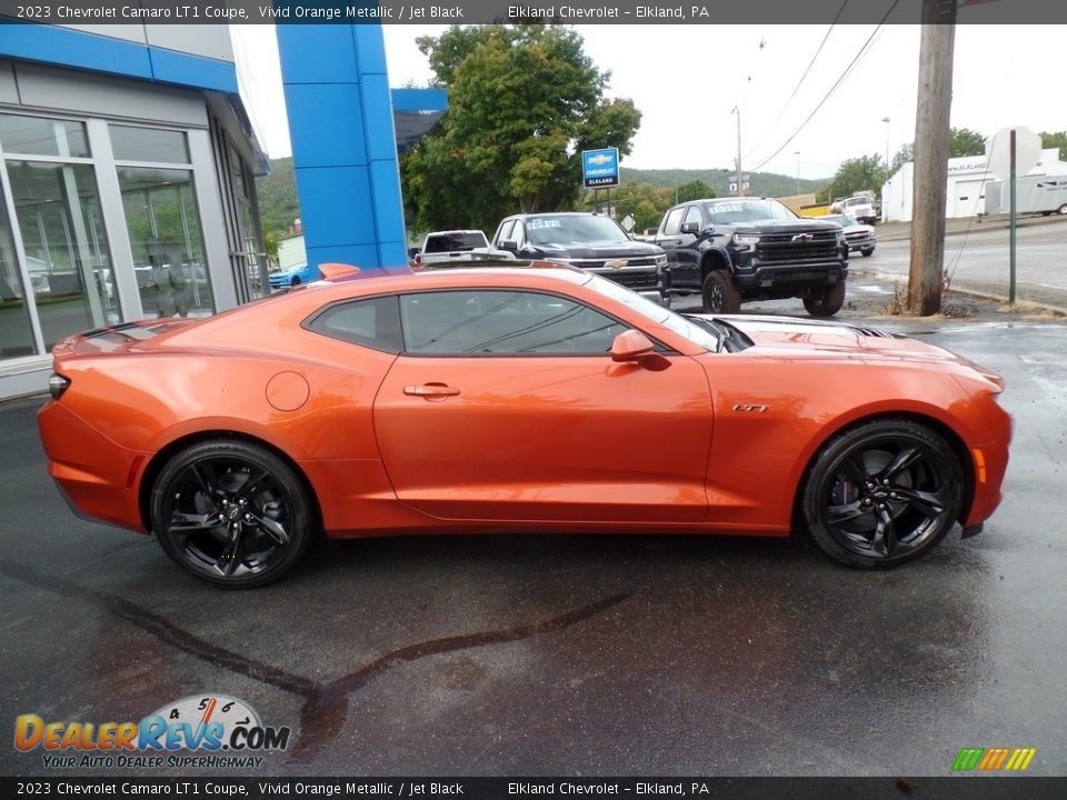 2023 Chevrolet Camaro LT1 Coupe Vivid Orange Metallic / Jet Black Photo #8