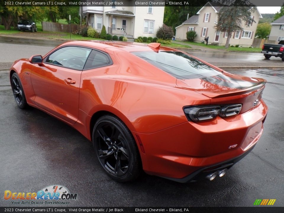 2023 Chevrolet Camaro LT1 Coupe Vivid Orange Metallic / Jet Black Photo #11