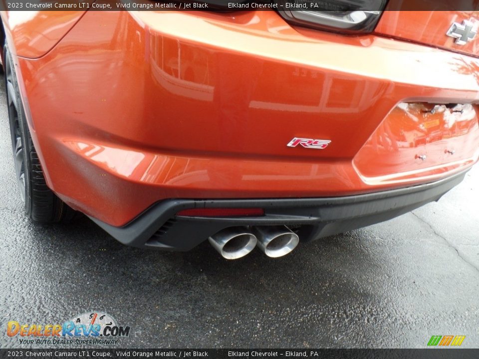 2023 Chevrolet Camaro LT1 Coupe Vivid Orange Metallic / Jet Black Photo #14