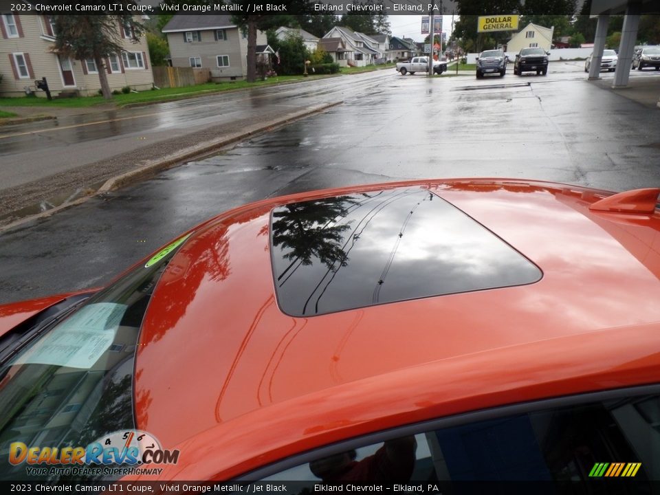 2023 Chevrolet Camaro LT1 Coupe Vivid Orange Metallic / Jet Black Photo #15