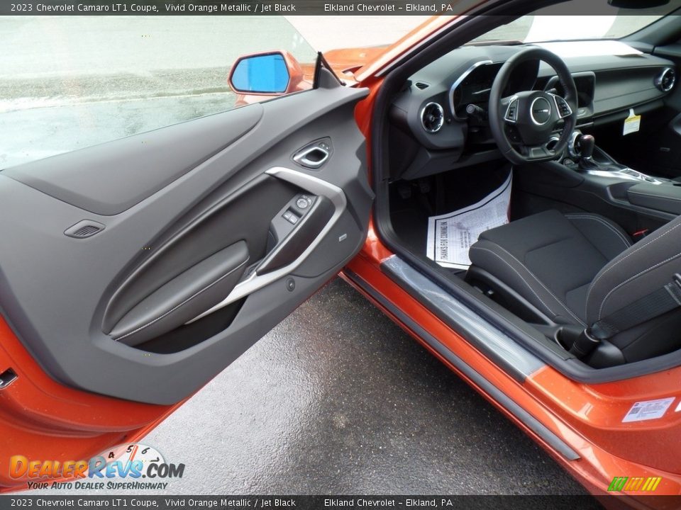 Jet Black Interior - 2023 Chevrolet Camaro LT1 Coupe Photo #17