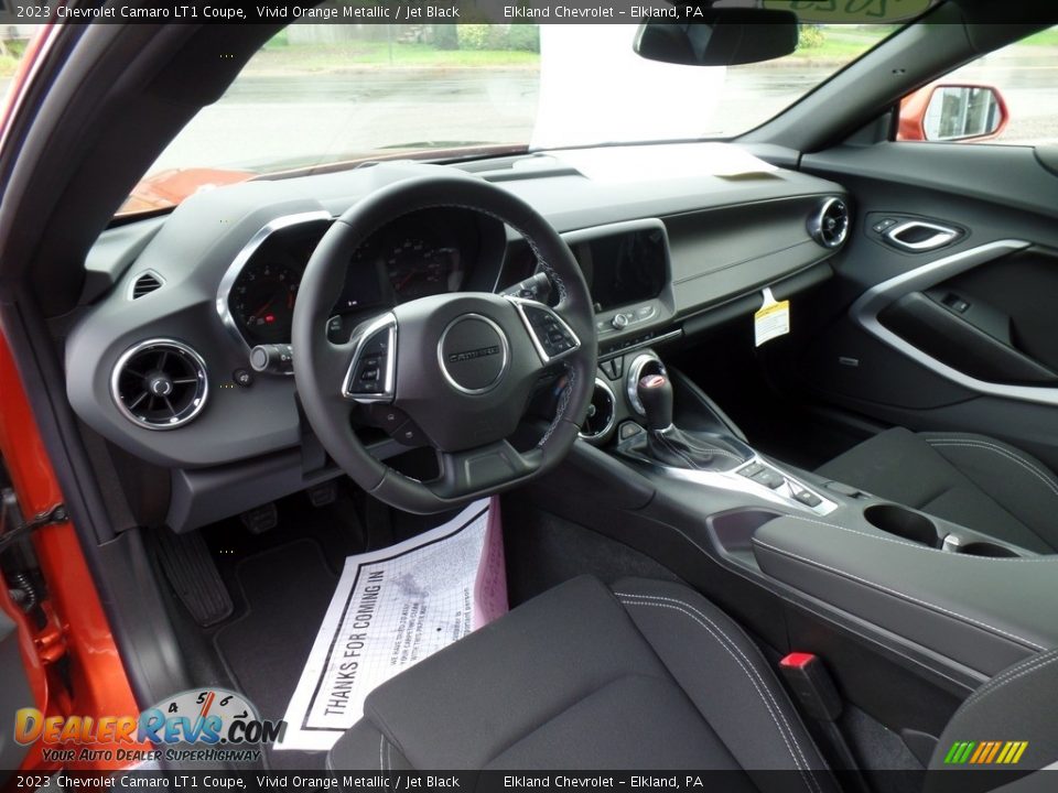 Jet Black Interior - 2023 Chevrolet Camaro LT1 Coupe Photo #21