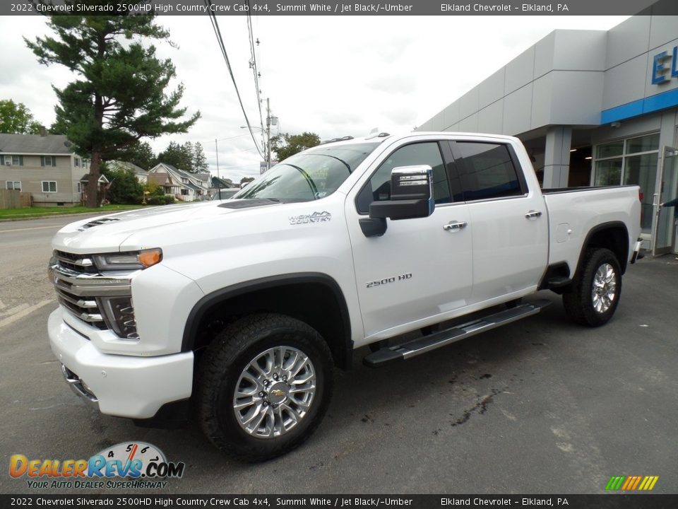 2022 Chevrolet Silverado 2500HD High Country Crew Cab 4x4 Summit White / Jet Black/­Umber Photo #1