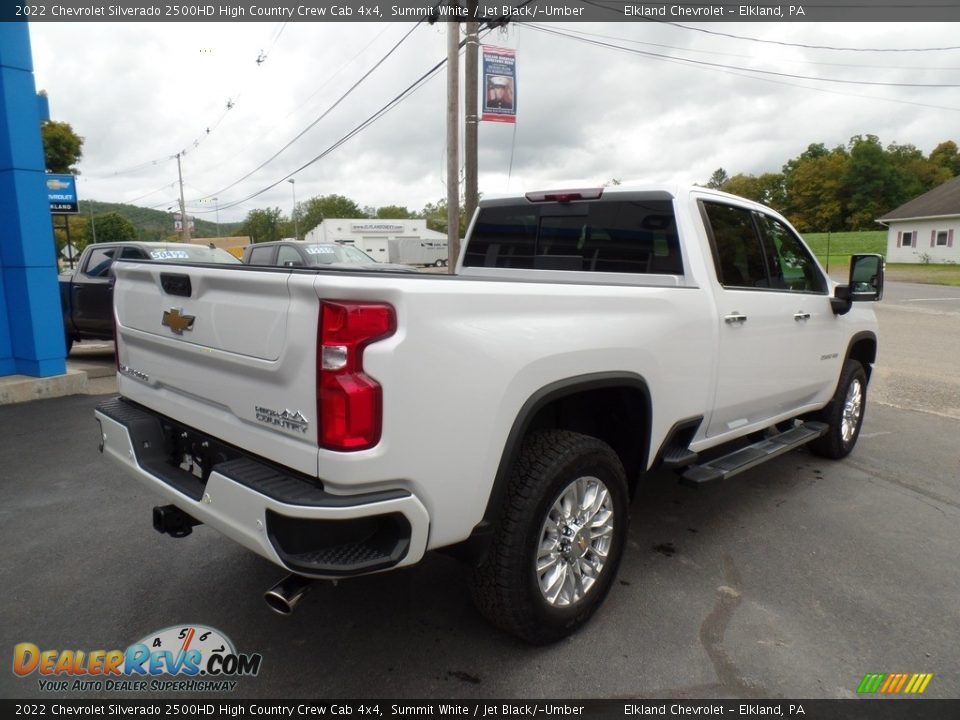 2022 Chevrolet Silverado 2500HD High Country Crew Cab 4x4 Summit White / Jet Black/­Umber Photo #7