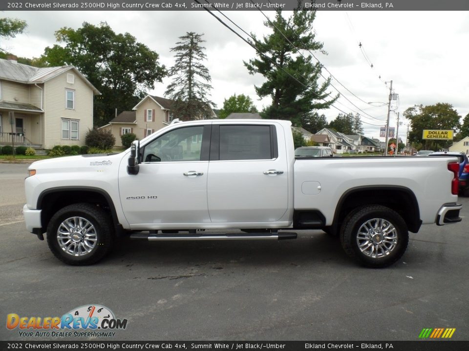 2022 Chevrolet Silverado 2500HD High Country Crew Cab 4x4 Summit White / Jet Black/­Umber Photo #11