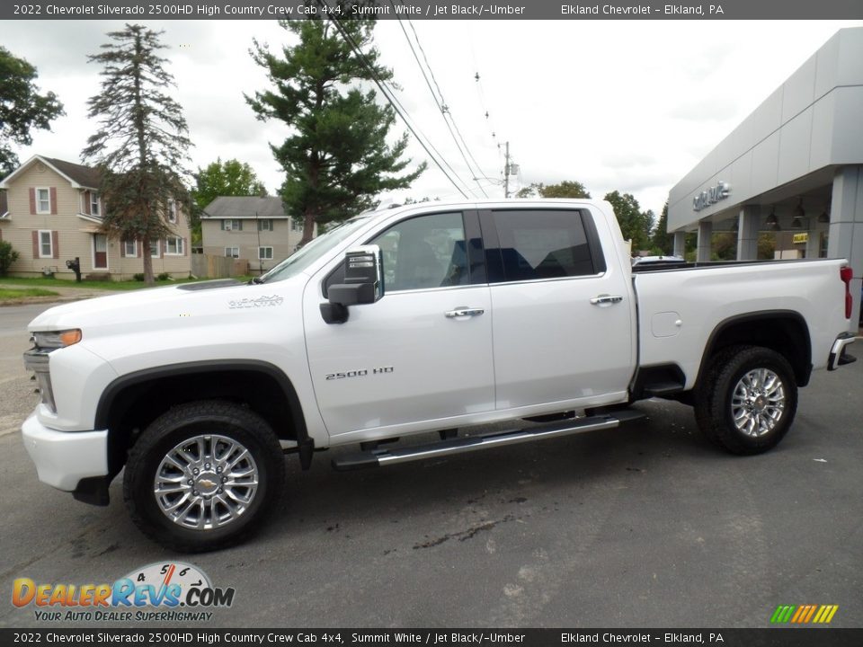 2022 Chevrolet Silverado 2500HD High Country Crew Cab 4x4 Summit White / Jet Black/­Umber Photo #12