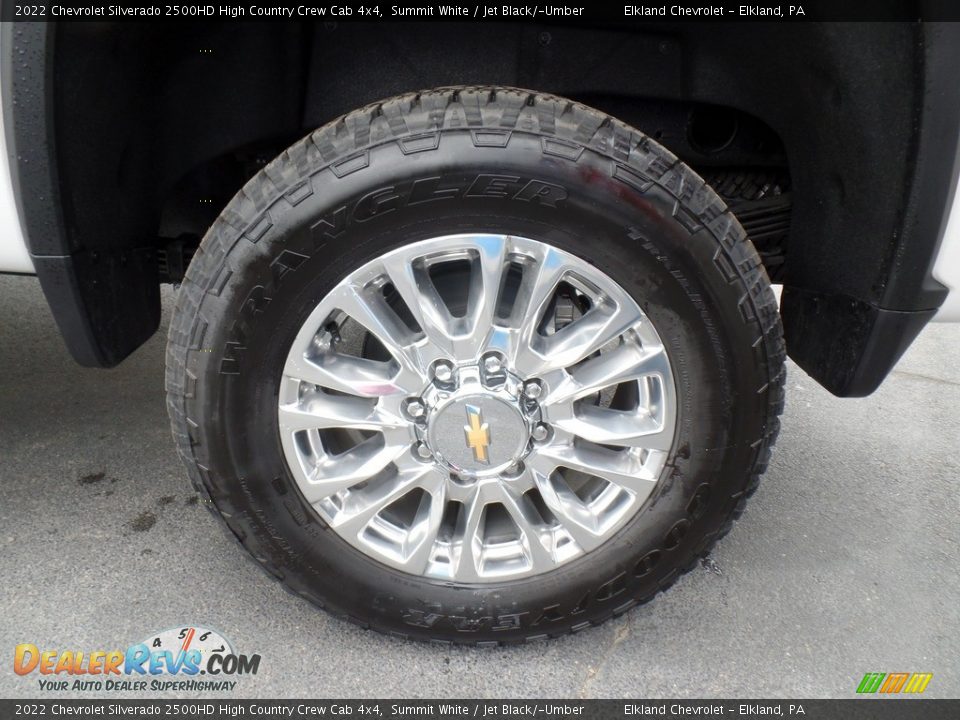 2022 Chevrolet Silverado 2500HD High Country Crew Cab 4x4 Summit White / Jet Black/­Umber Photo #13