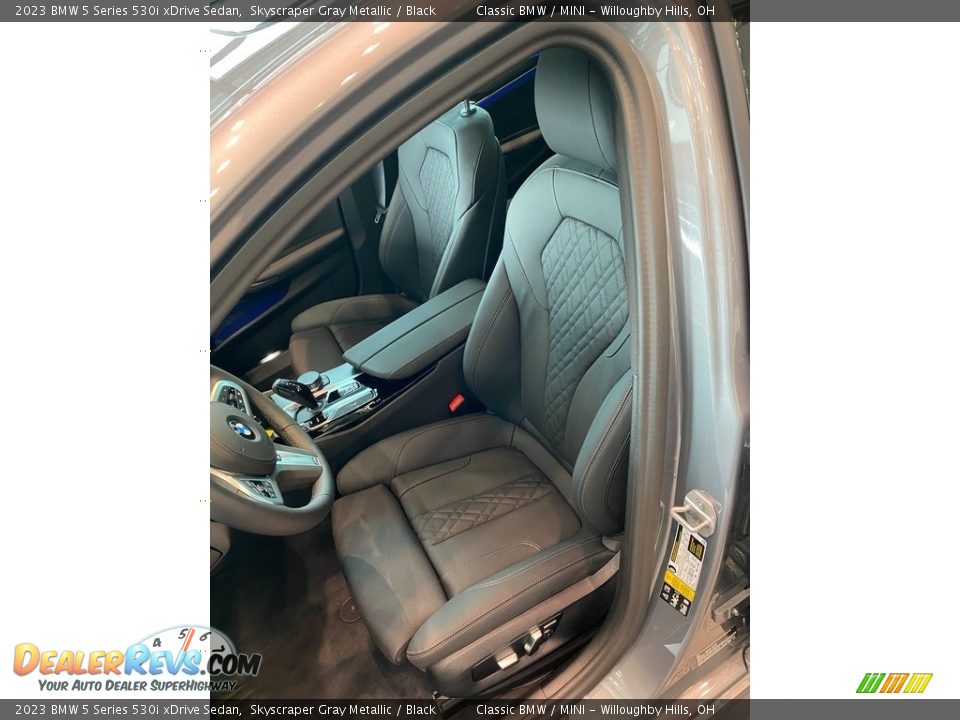 Front Seat of 2023 BMW 5 Series 530i xDrive Sedan Photo #4
