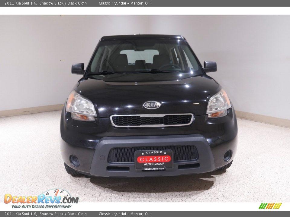 2011 Kia Soul 1.6 Shadow Black / Black Cloth Photo #2