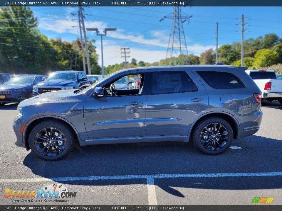 2022 Dodge Durango R/T AWD Destroyer Gray / Black Photo #3