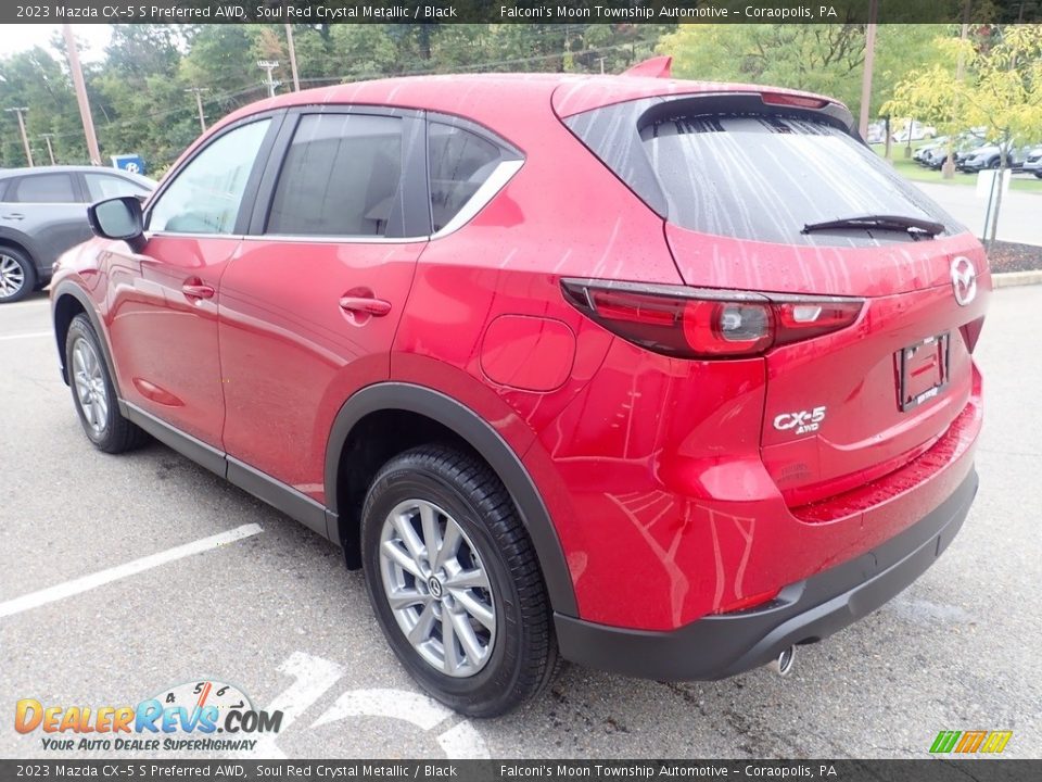 2023 Mazda CX-5 S Preferred AWD Soul Red Crystal Metallic / Black Photo #5