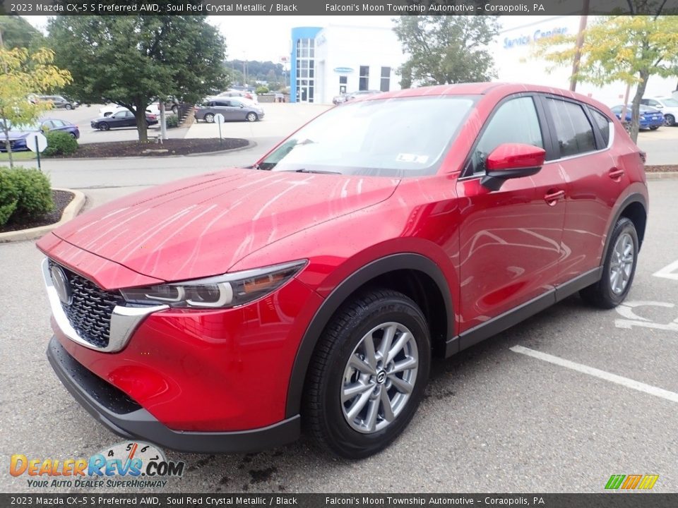 2023 Mazda CX-5 S Preferred AWD Soul Red Crystal Metallic / Black Photo #7