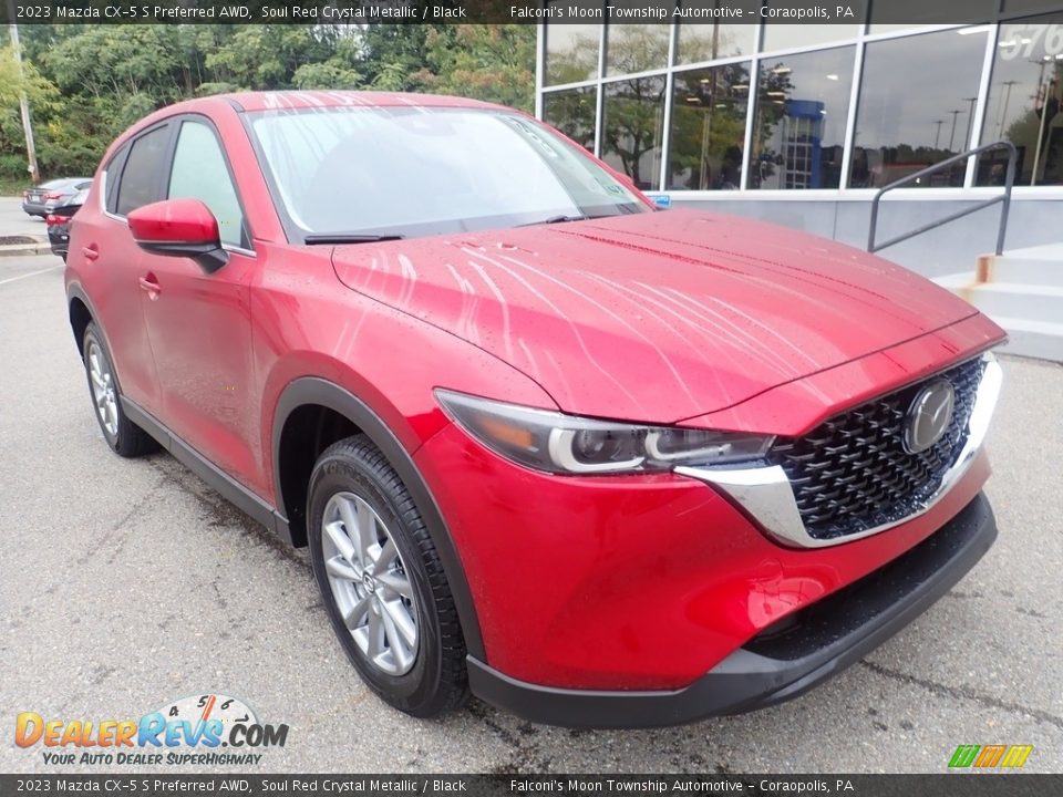 2023 Mazda CX-5 S Preferred AWD Soul Red Crystal Metallic / Black Photo #9