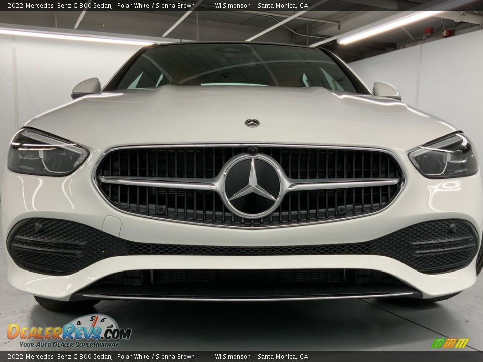 2022 Mercedes-Benz C 300 Sedan Polar White / Sienna Brown Photo #8