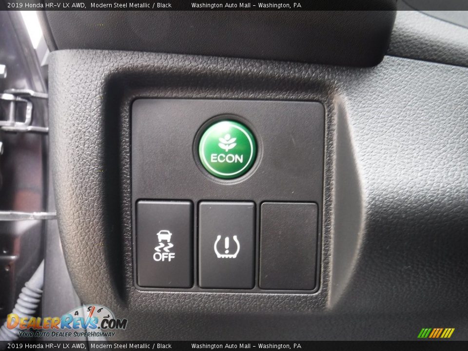 2019 Honda HR-V LX AWD Modern Steel Metallic / Black Photo #15