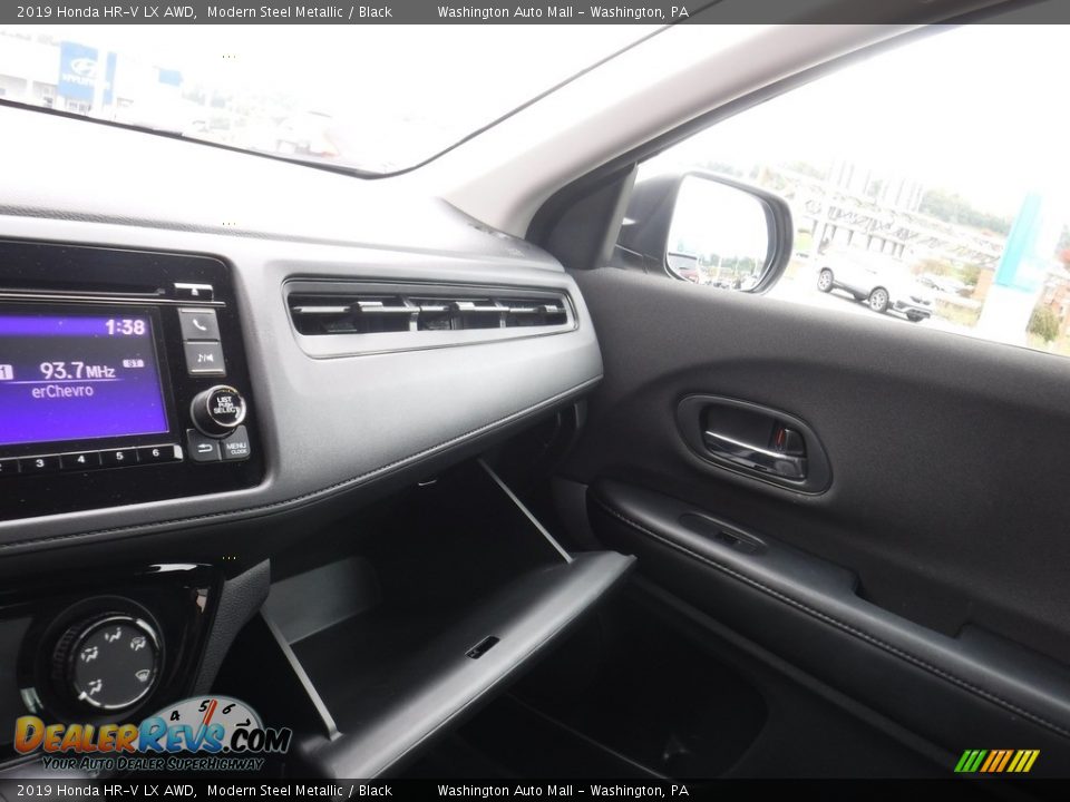 2019 Honda HR-V LX AWD Modern Steel Metallic / Black Photo #21