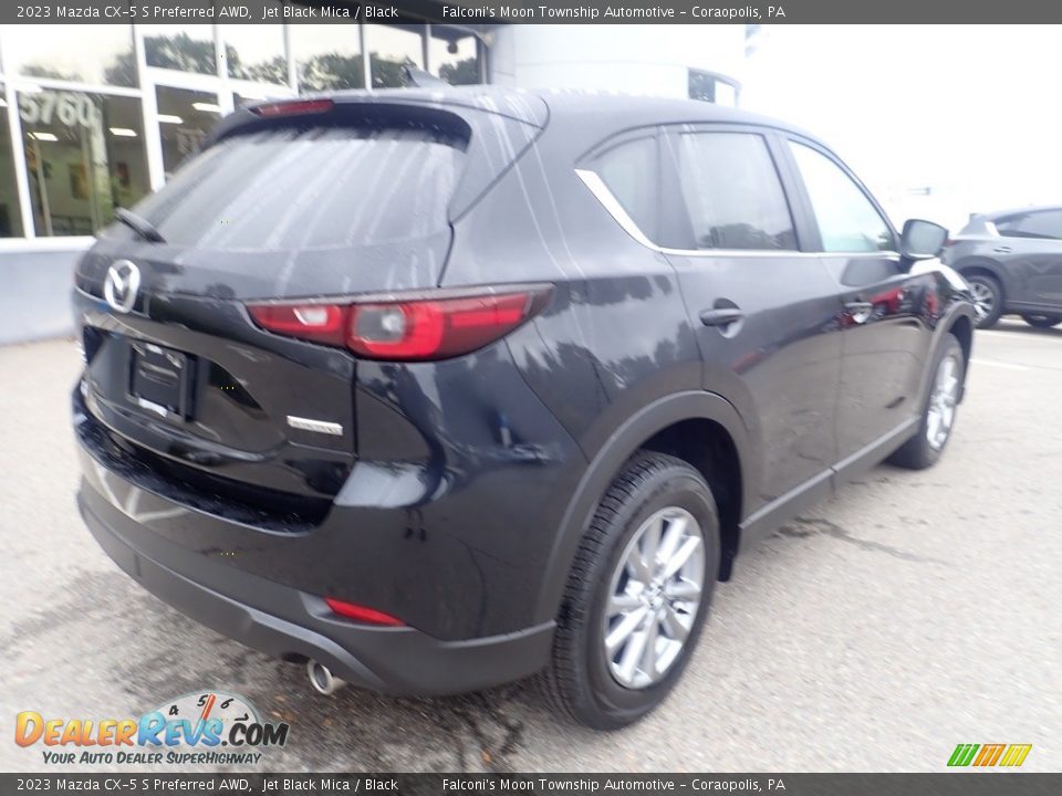 2023 Mazda CX-5 S Preferred AWD Jet Black Mica / Black Photo #2