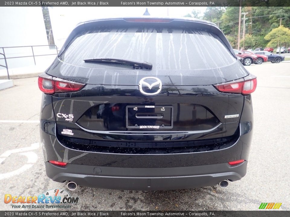 2023 Mazda CX-5 S Preferred AWD Jet Black Mica / Black Photo #3