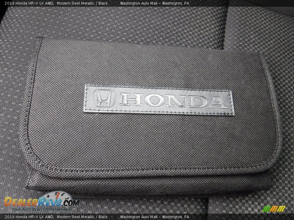 2019 Honda HR-V LX AWD Modern Steel Metallic / Black Photo #27