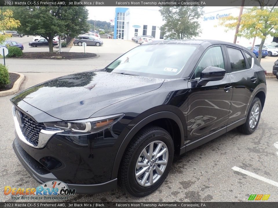 2023 Mazda CX-5 S Preferred AWD Jet Black Mica / Black Photo #7