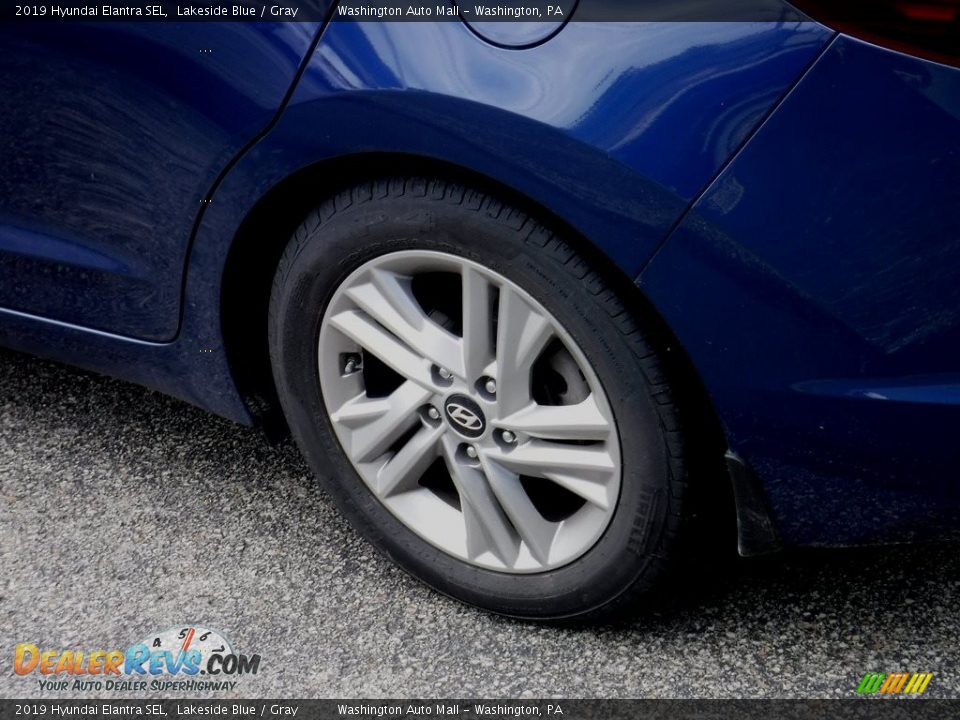 2019 Hyundai Elantra SEL Lakeside Blue / Gray Photo #6