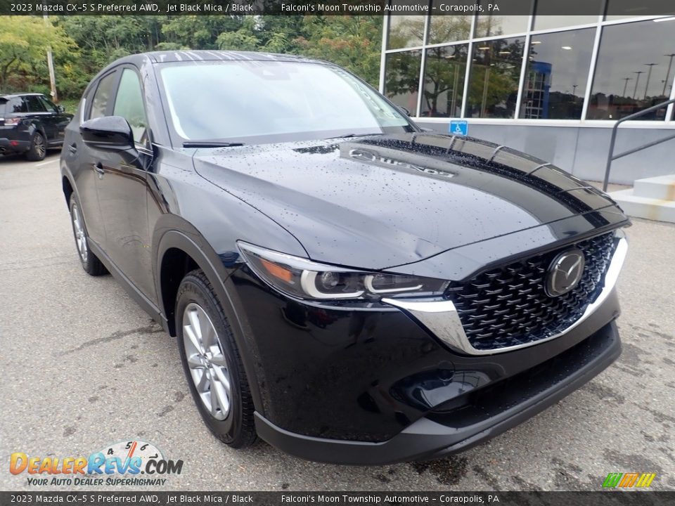 2023 Mazda CX-5 S Preferred AWD Jet Black Mica / Black Photo #9