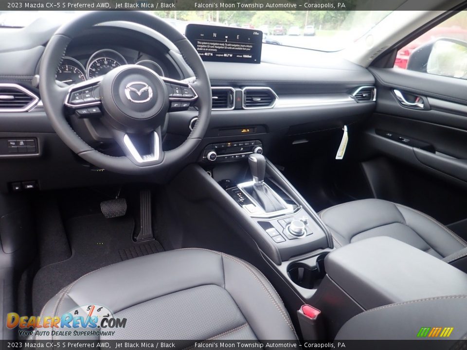 2023 Mazda CX-5 S Preferred AWD Jet Black Mica / Black Photo #13