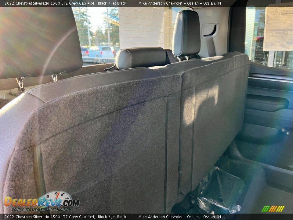 2022 Chevrolet Silverado 1500 LTZ Crew Cab 4x4 Black / Jet Black Photo #29