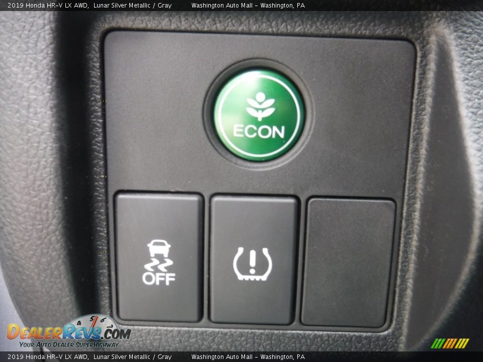 2019 Honda HR-V LX AWD Lunar Silver Metallic / Gray Photo #13