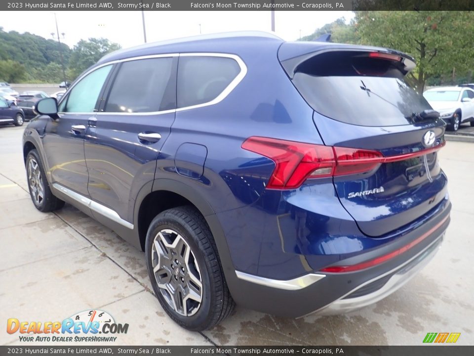 2023 Hyundai Santa Fe Limited AWD Stormy Sea / Black Photo #5