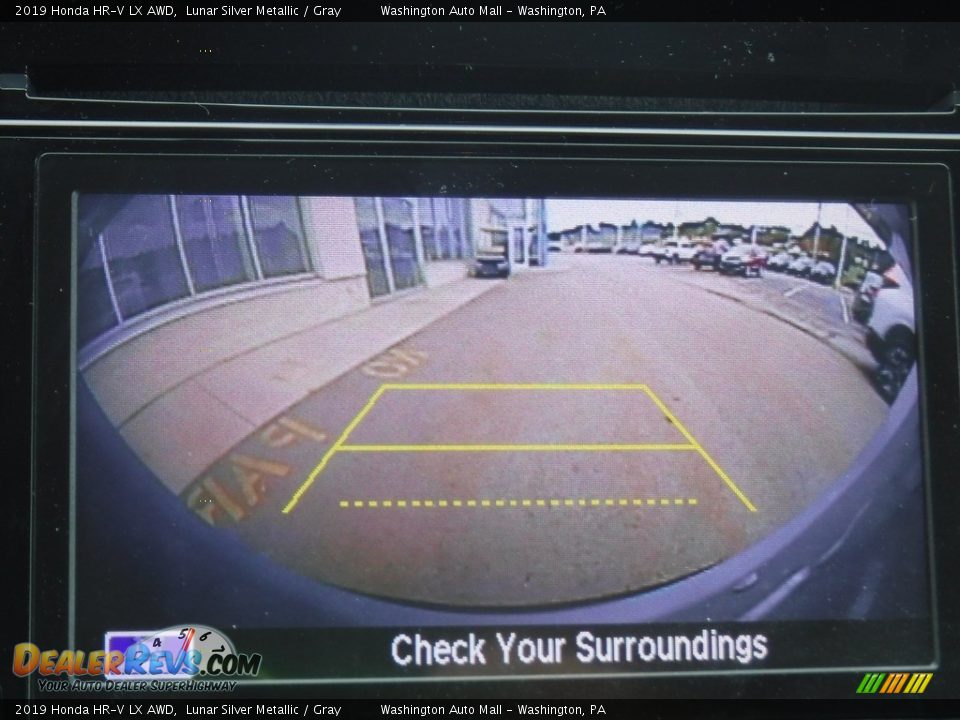 2019 Honda HR-V LX AWD Lunar Silver Metallic / Gray Photo #16
