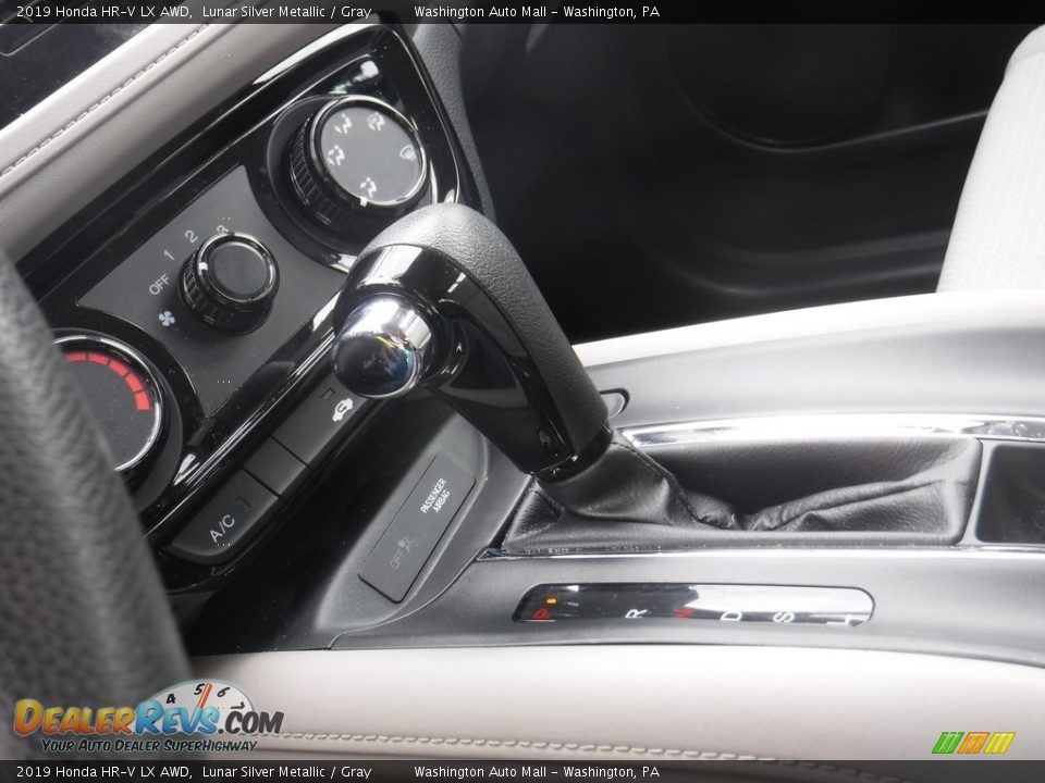 2019 Honda HR-V LX AWD Lunar Silver Metallic / Gray Photo #17