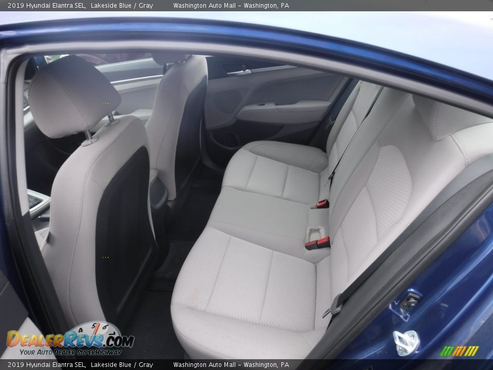 2019 Hyundai Elantra SEL Lakeside Blue / Gray Photo #25