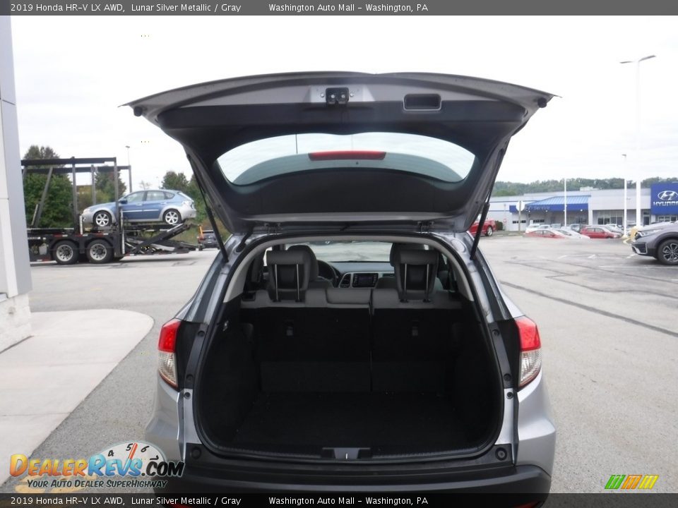 2019 Honda HR-V LX AWD Lunar Silver Metallic / Gray Photo #23