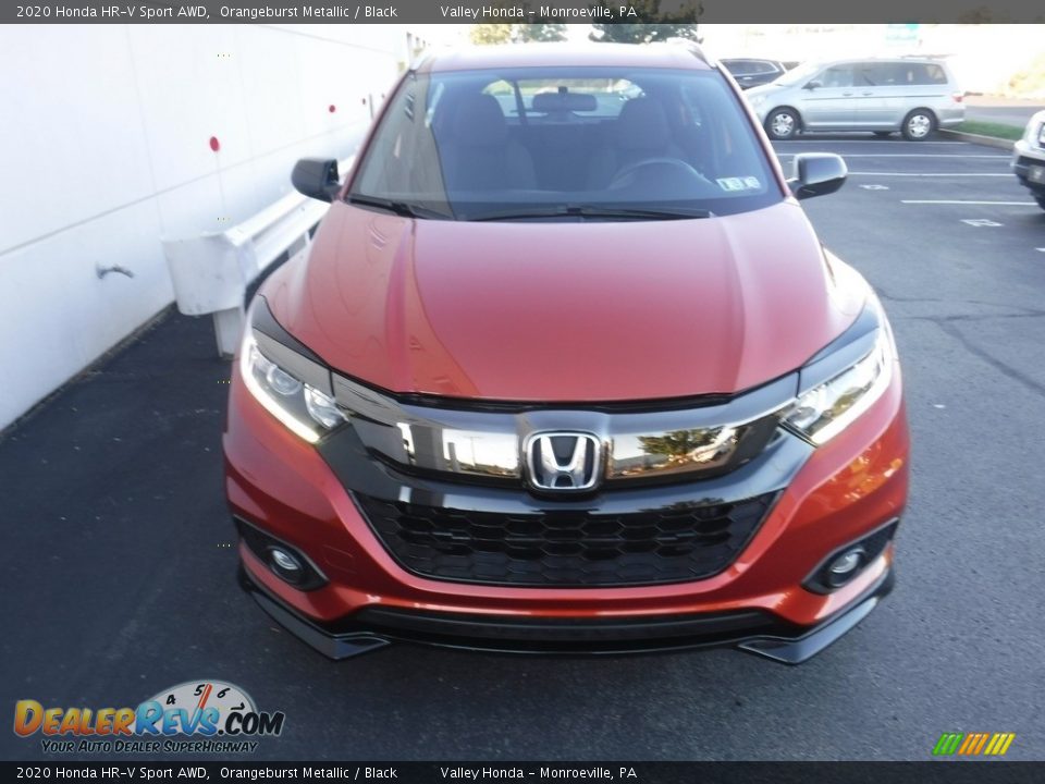 2020 Honda HR-V Sport AWD Orangeburst Metallic / Black Photo #4