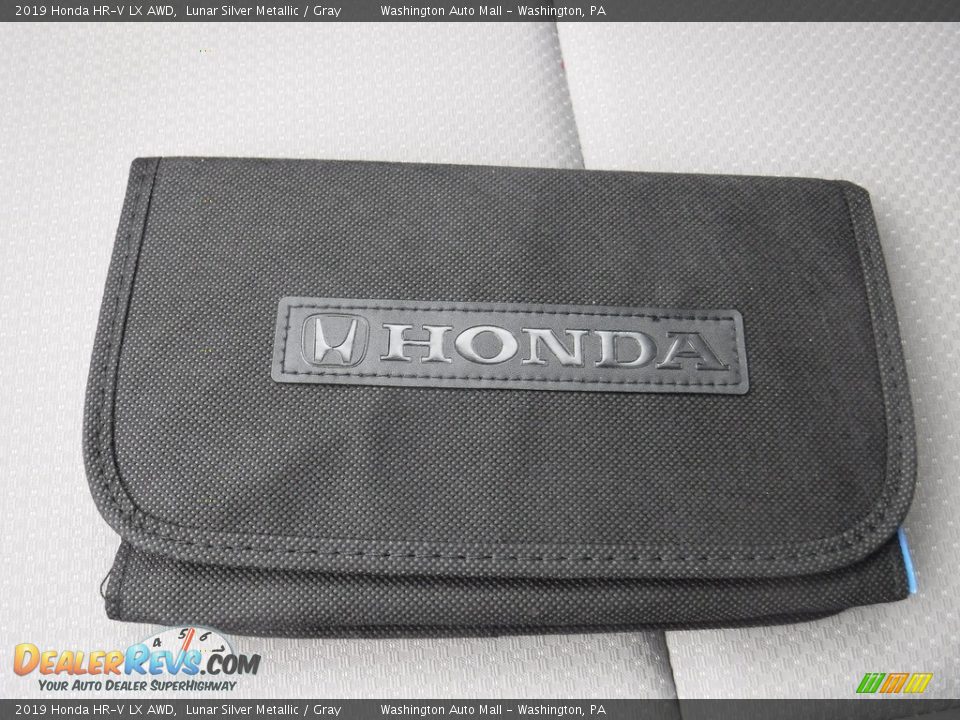 2019 Honda HR-V LX AWD Lunar Silver Metallic / Gray Photo #25