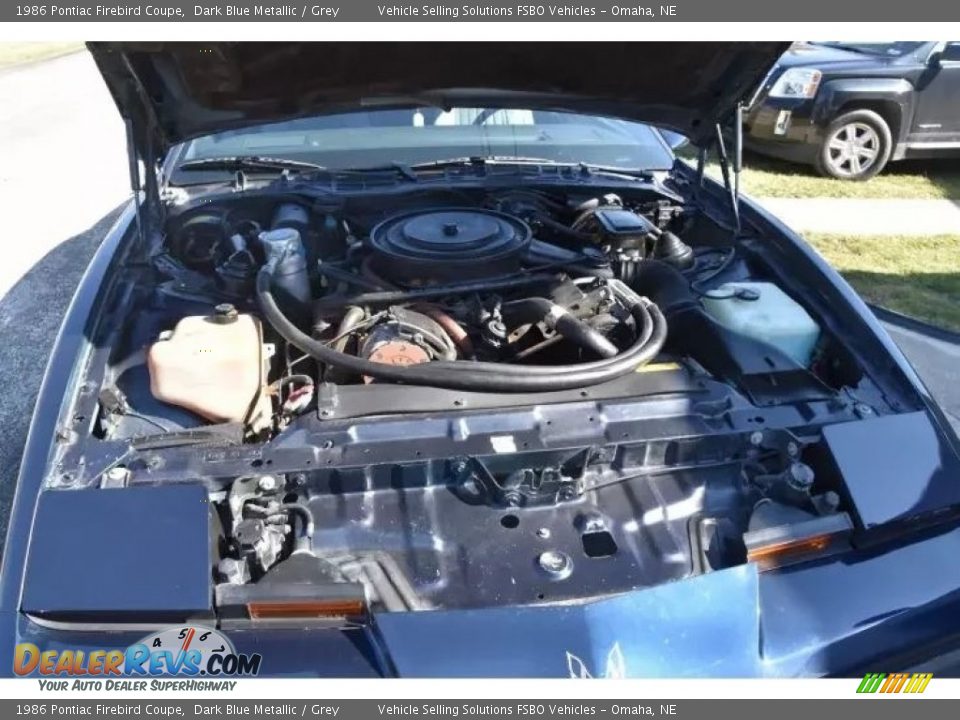 1986 Pontiac Firebird Coupe 2.5 Liter OHV 8-Valve 4 Cylinder Engine Photo #5