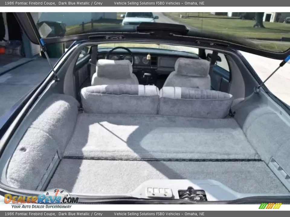 1986 Pontiac Firebird Coupe Trunk Photo #6