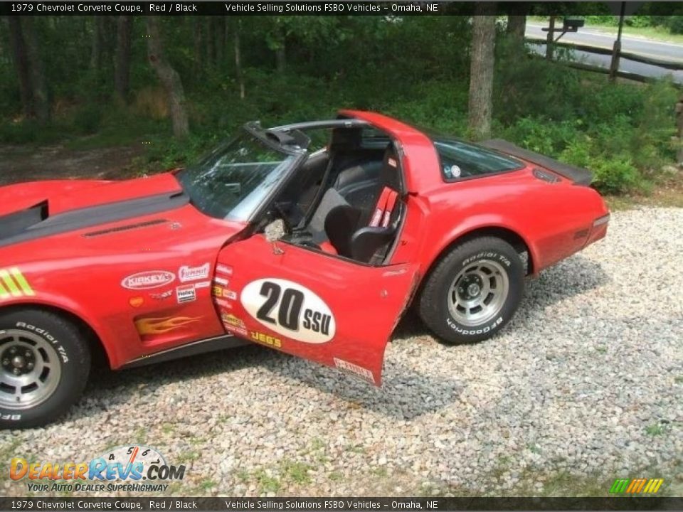 1979 Chevrolet Corvette Coupe Red / Black Photo #2