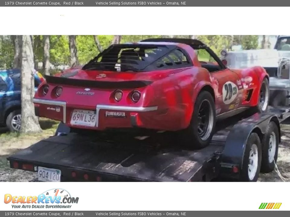 1979 Chevrolet Corvette Coupe Red / Black Photo #4