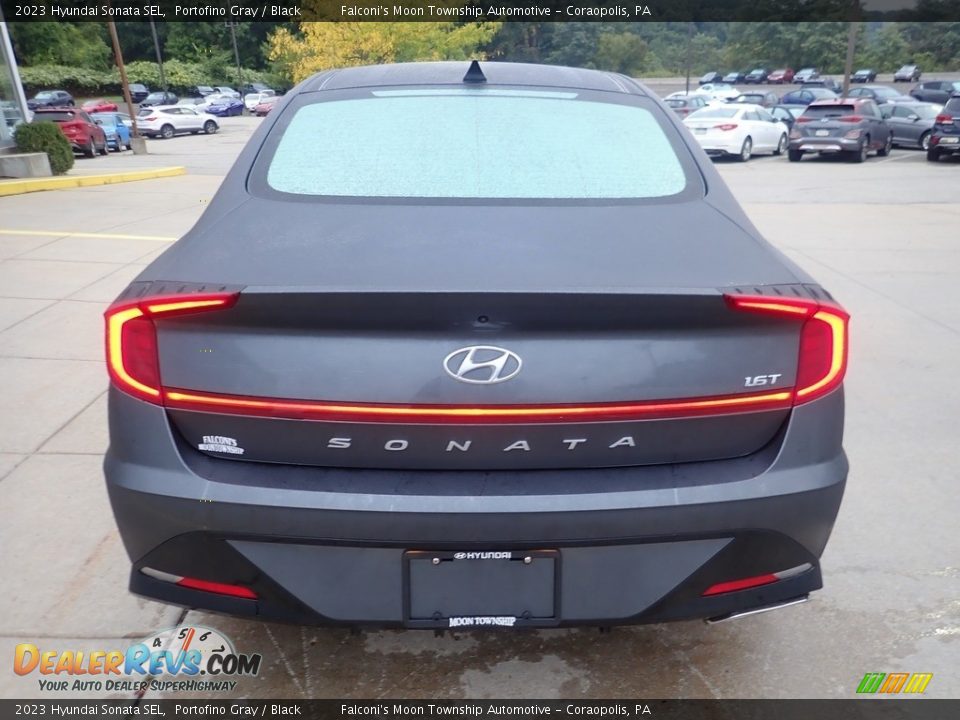 2023 Hyundai Sonata SEL Portofino Gray / Black Photo #3