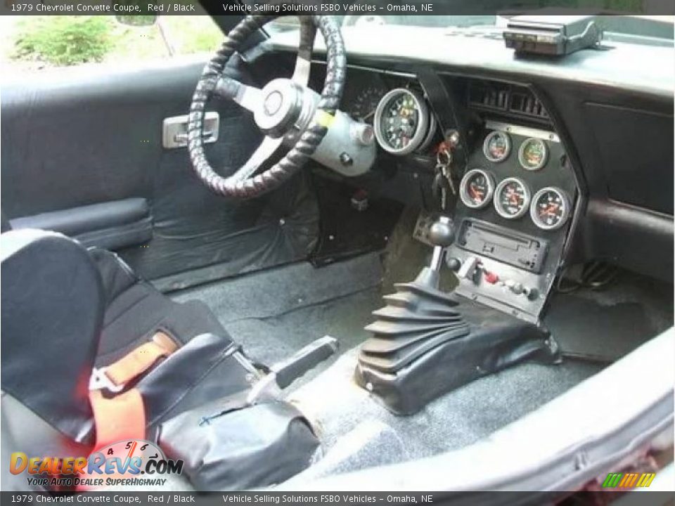 1979 Chevrolet Corvette Coupe Red / Black Photo #6