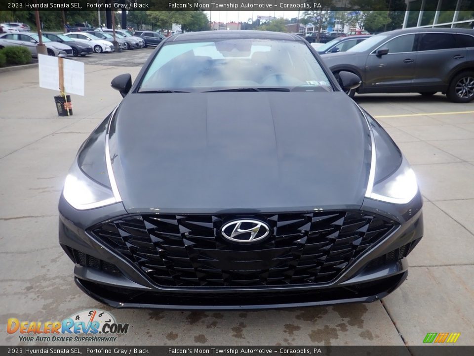 2023 Hyundai Sonata SEL Portofino Gray / Black Photo #7