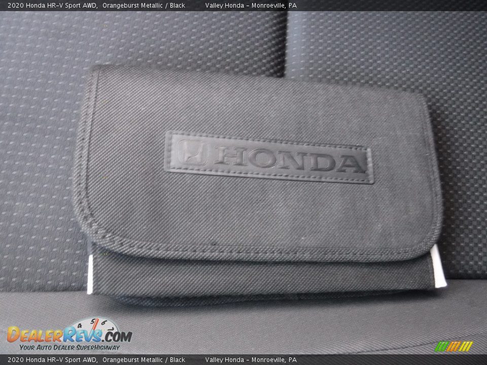 2020 Honda HR-V Sport AWD Orangeburst Metallic / Black Photo #18