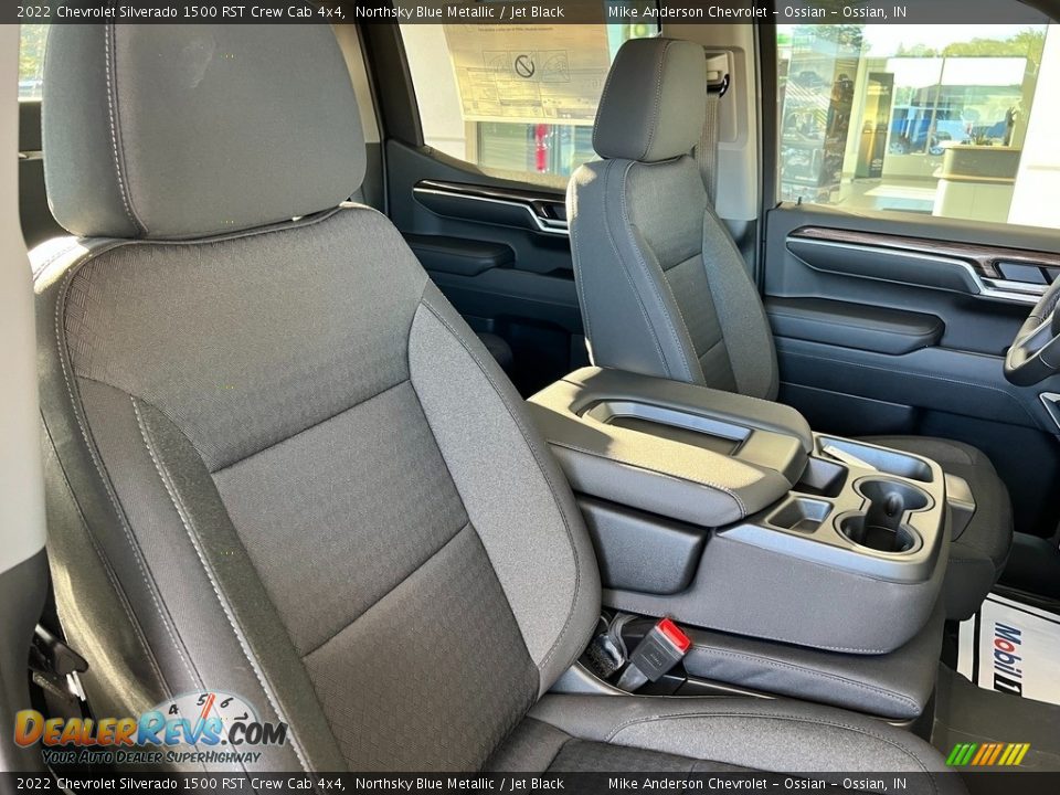 2022 Chevrolet Silverado 1500 RST Crew Cab 4x4 Northsky Blue Metallic / Jet Black Photo #23