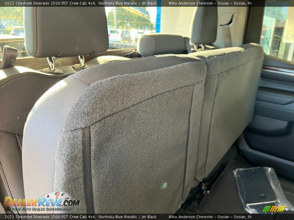 2022 Chevrolet Silverado 1500 RST Crew Cab 4x4 Northsky Blue Metallic / Jet Black Photo #28