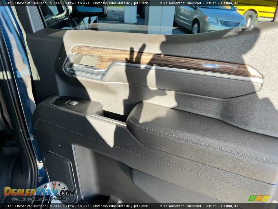 2022 Chevrolet Silverado 1500 RST Crew Cab 4x4 Northsky Blue Metallic / Jet Black Photo #29