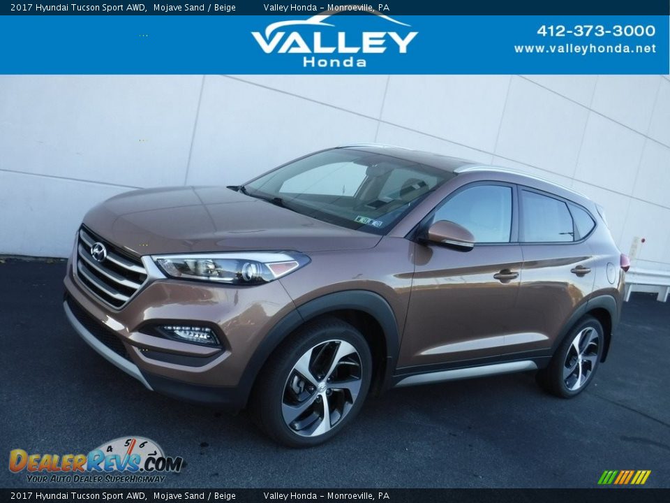 2017 Hyundai Tucson Sport AWD Mojave Sand / Beige Photo #1